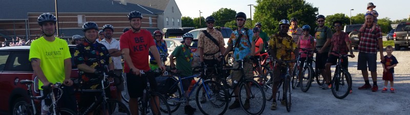 The first Westminster Bike Party!