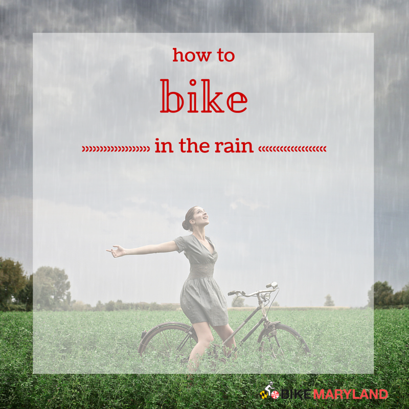 bike in the rain