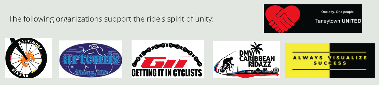 Unity Ride Sponsors